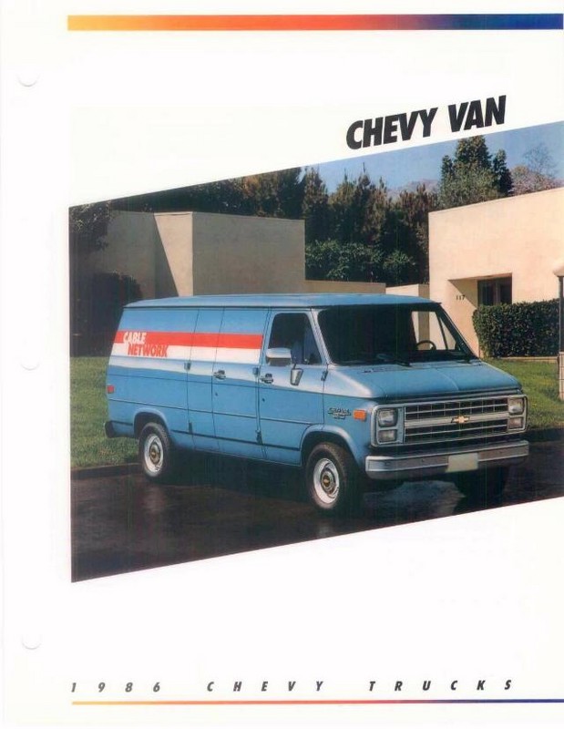1986 Chevrolet Truck Facts Brochure Page 79